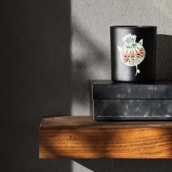 Karaca Home Paye duftende Glas Schwarz Kerze