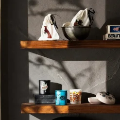 Karaca Home Paye duftende Glas Schwarz Kerze