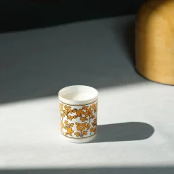 Karaca Home Paye Duftkerze aus weißem Glas