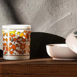 Karaca Home Paye Duftkerze aus weißem Glas