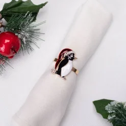 Karaca Home Pinguin 2 Stück Serviettenring
