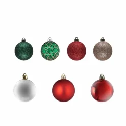 Karaca Home Red Gold 34-teiliges Baumschmuck-Set