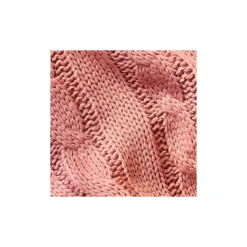 Karaca Home Rose Kabelgestrickter Pompom Leichter Bettbezug