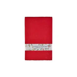 Karaca Home Rot Kleiner Beistelltisch Abdeckung 45x145cm