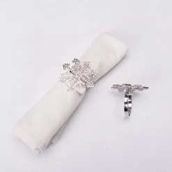 Karaca Home Schneeflocke 2 Teilig Serviettenring