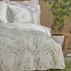 Karaca Home Sera 100% Baumwolle Doppelbett Bettwäsche Set Grün