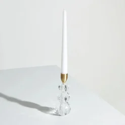 Karaca Home Vicki Kerzenständer Glas 6x17 cm