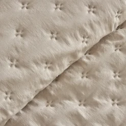 Karaca Home Viona Doppelbett-Bettüberwurf-Set Beige