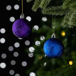 Karaca Home Weihnachten Bunte Baumschmuck Set, 12 Teilig, 6 cm