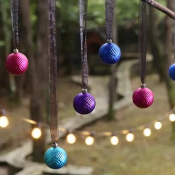 Karaca Home Weihnachten Bunte Baumschmuck Set, 12 Teilig, 6 cm