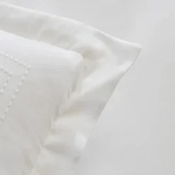 Karaca Home White Collection Felves King Size Bettwäscheset 100% Baumwolle Weiß 240x220 Cm