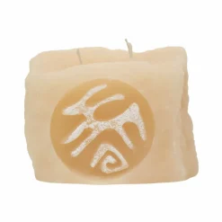 Karaca Home x Arslantepe Stein Kerze 9x10 cm