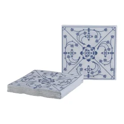 Karaca Indisch Blau Stoffserviette