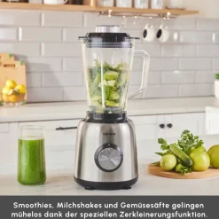 Karaca Inox 1,5 L Glasbehälter Inox Smoothie Blender