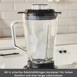 Karaca Inox 1,5 L Glasbehälter Inox Smoothie Blender