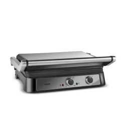 Karaca Inox Toastmate Grill 6 Scheiben Kapazität Zeit einstellbar Gusseisen Platte Grill und Toaster 2000W