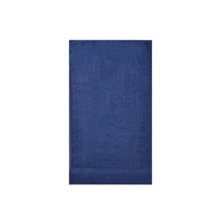 Karaca Joey Handtuch aus Egyptian Baumwolle, Dunkelblau, 50x100 cm