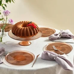 Karaca Juliet Mocha Mousse 7-teiliges Kuchen-Set für 6 Personen
