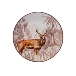 Karaca Jungle 6 Teiliges Dessertteller Set 22 cm