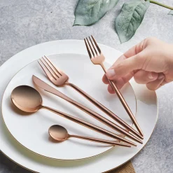 Karaca Jupiter Rosegold 60 Teile 12 Person Boxed Cutlery Set