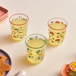 Karaca Kids 3-Teiliges Glasbecher-Set Für Jungen