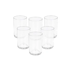 Karaca Krs Wasserglas Set 6 teilig