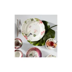 Karaca Lanie 6 Personen Frühstücksset und Servierschalen, 26 Teilig