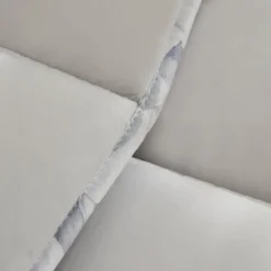 Karaca Leaf Graues Einzel Comforter Set 135x200+50x70