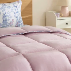 Karaca Leaf Multicolor Einzelbett Komforter Set 155x220+50x70