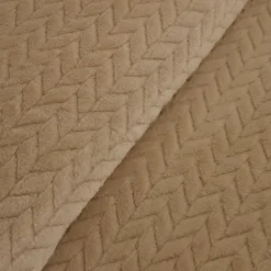 Karaca Leaves Ecru Einzelbettdecke 150x200