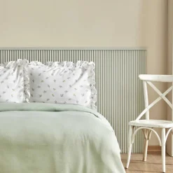 Karaca Lidya Bettwäsche-Set aus 100 % Baumwolle, Doppelbett, Grün