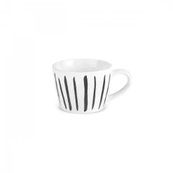 Karaca Linda Streifen Tasse, 350 ml