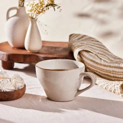 Karaca Lisa Reaktive Becher Beige 520 ml