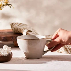 Karaca Lisa Reaktive Becher Beige 520 ml