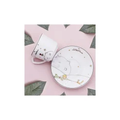 Karaca Little Prince 4-teiliges Mochatassen-Espressotassen Set für 2 Personen