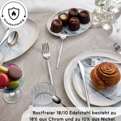 Karaca Lizbon 60-teiliges Besteck-Set für 12 Personen