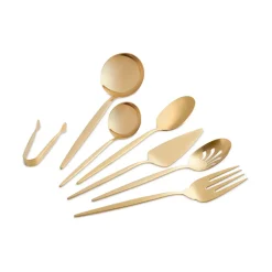 Karaca Lizbon 7-teiliges Servierset in Box, Gold