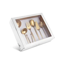 Karaca Lizbon 7-teiliges Servierset in Box, Gold
