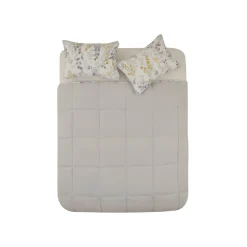 Karaca Loretta Bettwäsche-Set Doppelbett 200 x 220 cm, 100 % Baumwolle, Gelb