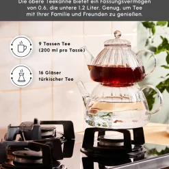 Karaca Lori Glas-Teekanne