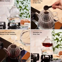 Karaca Lori Glas-Teekanne