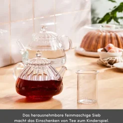 Karaca Lori Glas-Teekanne