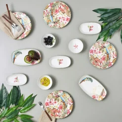 Karaca Loro 16-teiliges Frühstücksset und Servierschalen für 6 Personen