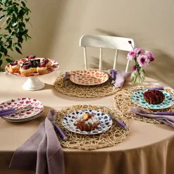 Karaca Lovely 7-teiliges Kuchen-Set für 6 Personen