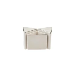 Karaca Lucia Cremegefarbenes 60 Teiliges Platin Tafelservice Für 12 Personen