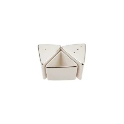 Karaca Lucia Cremegefarbenes 60 Teiliges Platin Tafelservice Für 12 Personen