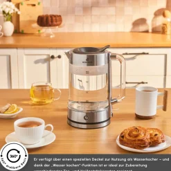 Karaca Luma Glas-Teemaschine