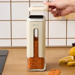 Karaca Luminous, Vorratsglas, 1210ML, Creme