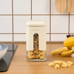 Karaca Luminous, Vorratsglas, 750ML, Creme