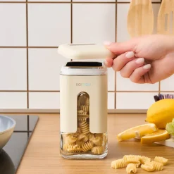 Karaca Luminous, Vorratsglas, 750ML, Creme